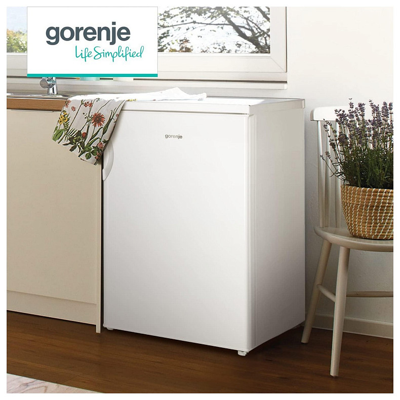 Холодильник Gorenje, 85x56х58, холод.відд.-137л, 1дв., А++, ST, білий