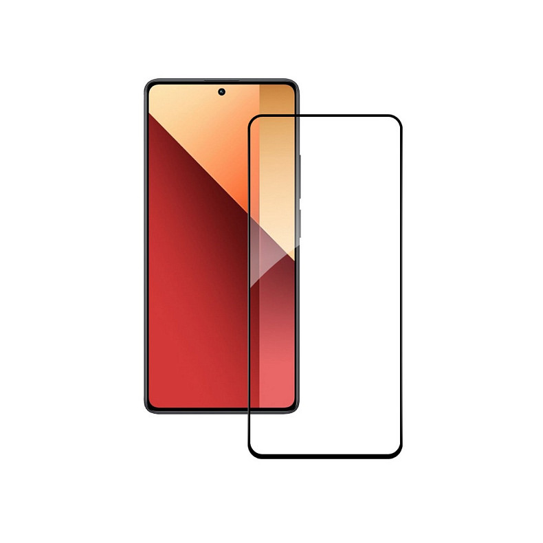 Защитное стекло ACCLAB Full Glue для Xiaomi Redmi Note 13 Pro 4G Black (1283126583780)