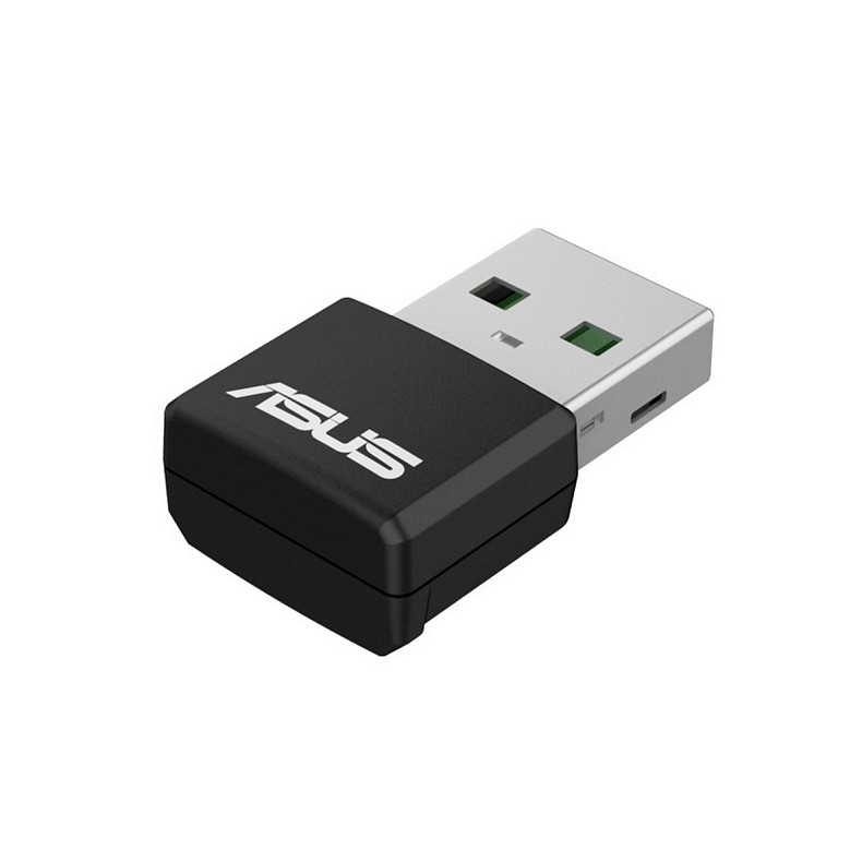 Беспроводной адаптер Asus USB-AX55 Nano (AX1800 Wi-Fi 6, WPA3, MU-MIMO, USB2.0)