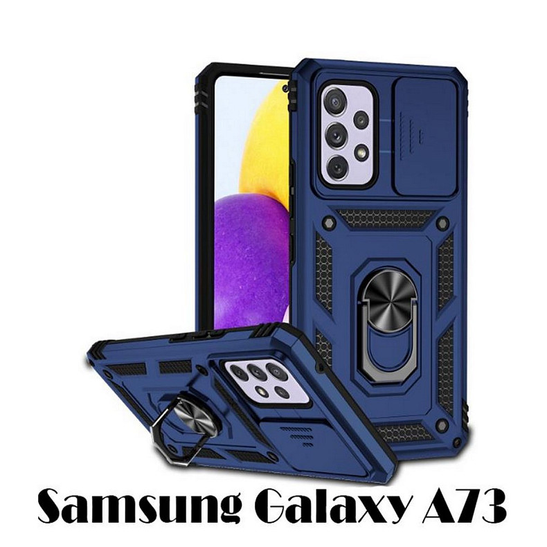 Чeхол-накладка BeCover Military для Samsung Galaxy A73 SM-A736 Blue (707382)