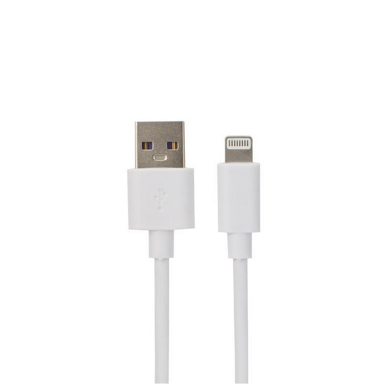 Зарядное устройство Proda PD-A43i USB 2.4A + кабель USB Lightning White