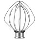 Кухонна машина KitchenAid Artisan 4,3 л 5KSM95PSECU з відкидним блоком, сріблястий