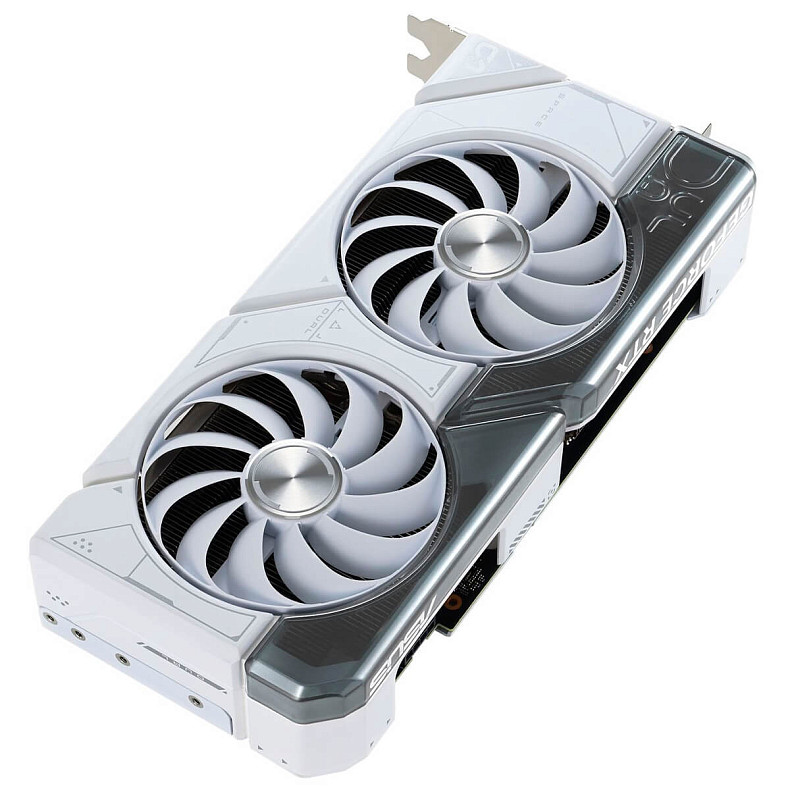 Відеокарта ASUS GeForce RTX 4070 12GB GDDR6X DUAL-RTX4070-O12G-WHITE (90YV0IZ4-M0NA00)