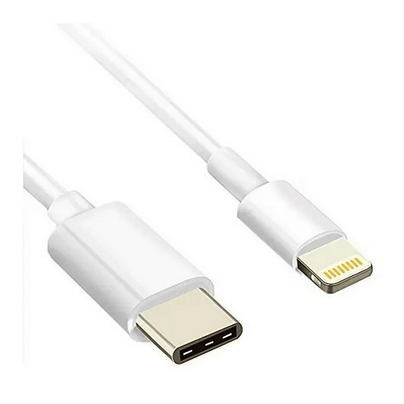 Кабель Atcom USB-C-Lightning, 2.4 А, 0.8м, White, блистер (A15277)