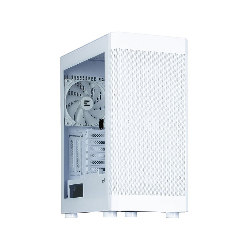 Корпус Zalman I4 TG без БЖ 4x140мм RGB VGA 320мм LCS ready TG Side Panel ATX біл