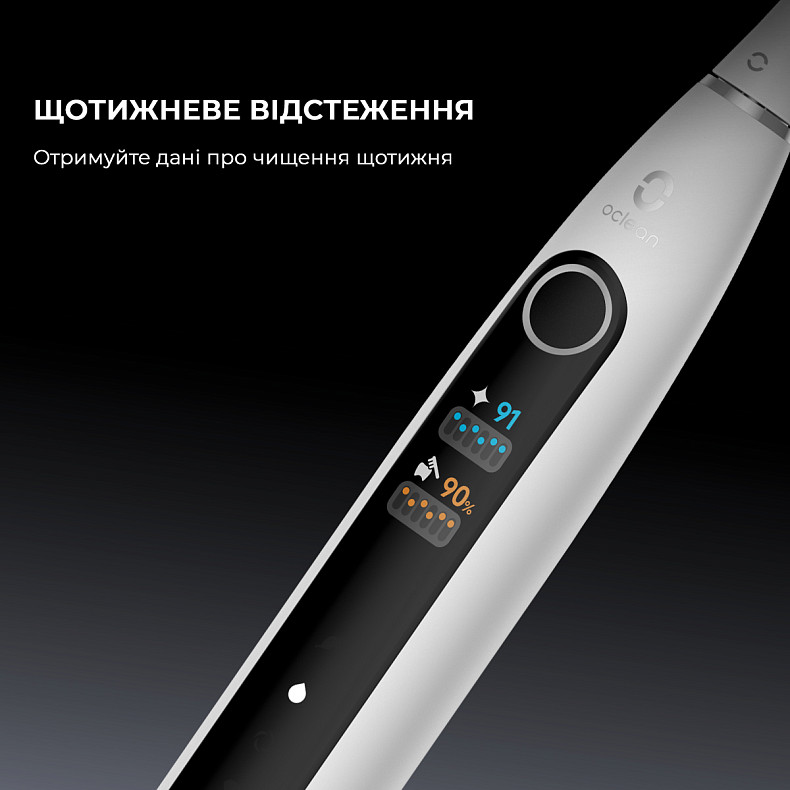 Електрична зубна щітка Oclean X Pro 20 Electric Toothbrush White