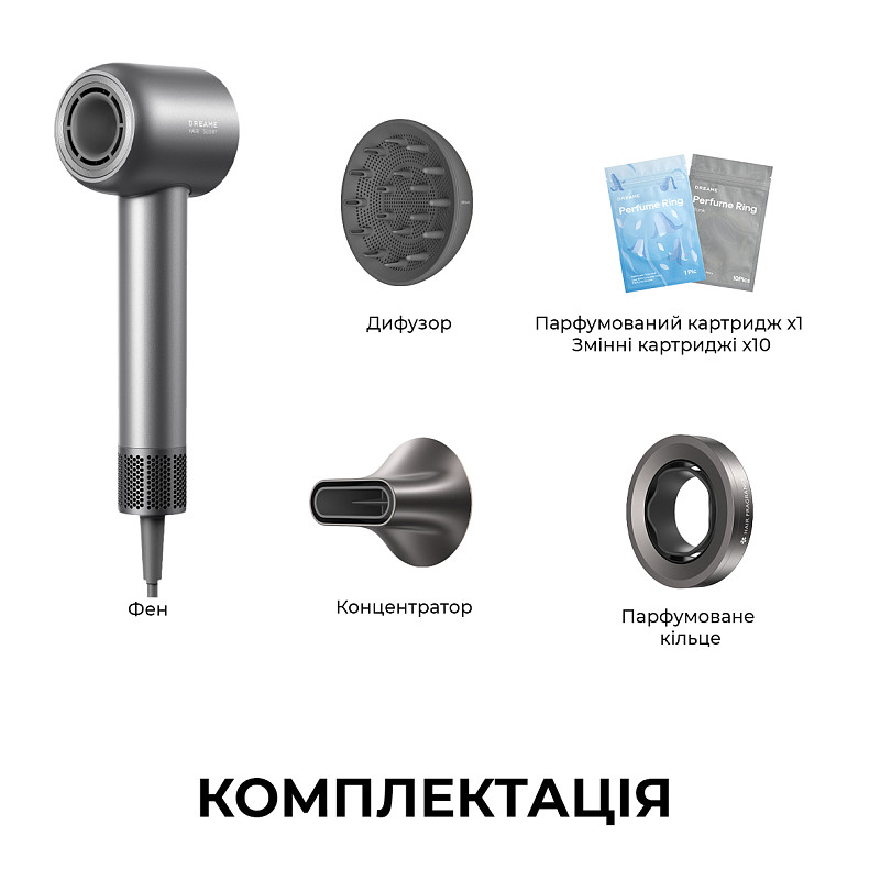 Фен Dreame Glory Mix - Black (AHD18-BK)