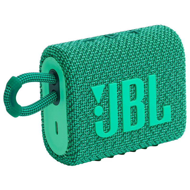 Портативна акустика JBL Go 3 Eco Green (JBLGO3ECOGRN)