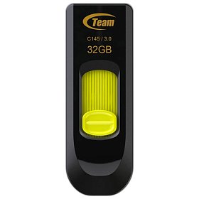 Флеш накопитель USB 3.0 32Gb Team C145 Yellow (TC145332GY01)