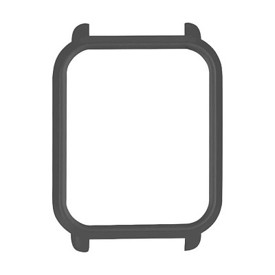 Пластиковый защитный бампер для Amazfit Bip темно-серый (AMZBPBAMP-DS)