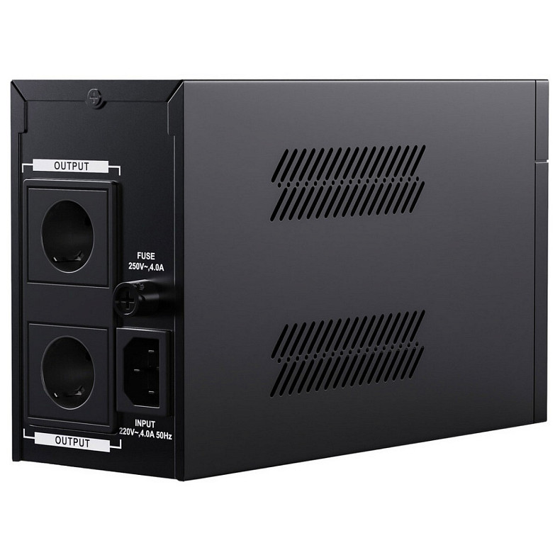 ДБЖ Marsriva MR-UF800L, 800ВА/480Вт, Line-Interactive, LED version, з літієвою батареєю