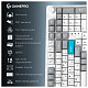 Клавиатура GamePro Asgard Drakkar Keychron Super Red Switch White (MK305WH)