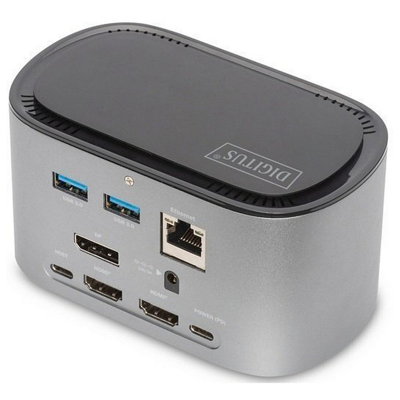 Док-станция DIGITUS USB-C, 11 Port, SSD Enclosure (DA-70889)