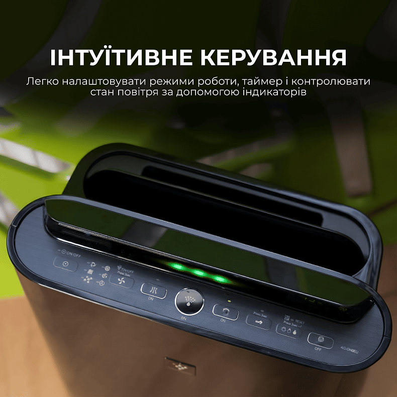 Воздухоочиститель с функцией увлажнения Sharp KC-D40EUB