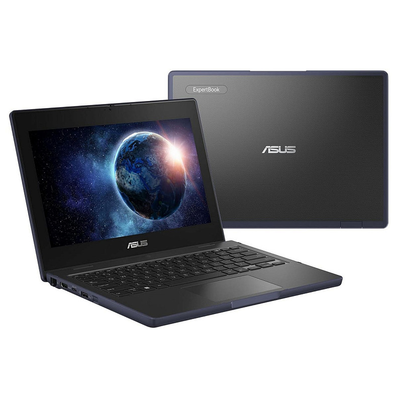 Ноутбук ASUS BR1104CGA-N00064 11.6" HD, Intel N200, 8GB, F256GB, UMA, NoOS, Серый