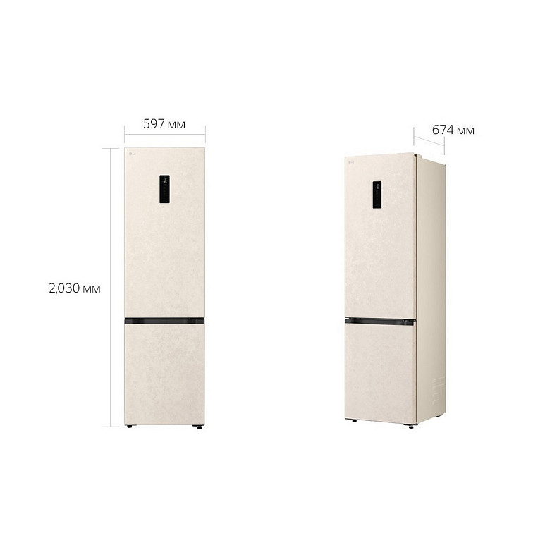 Холодильник LG GC-B509EEKM