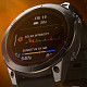 Спортивний годинник GARMIN Fenix 7 Pro Sapphire Solar Carbon Gray DLC Titanium with Black Silicone