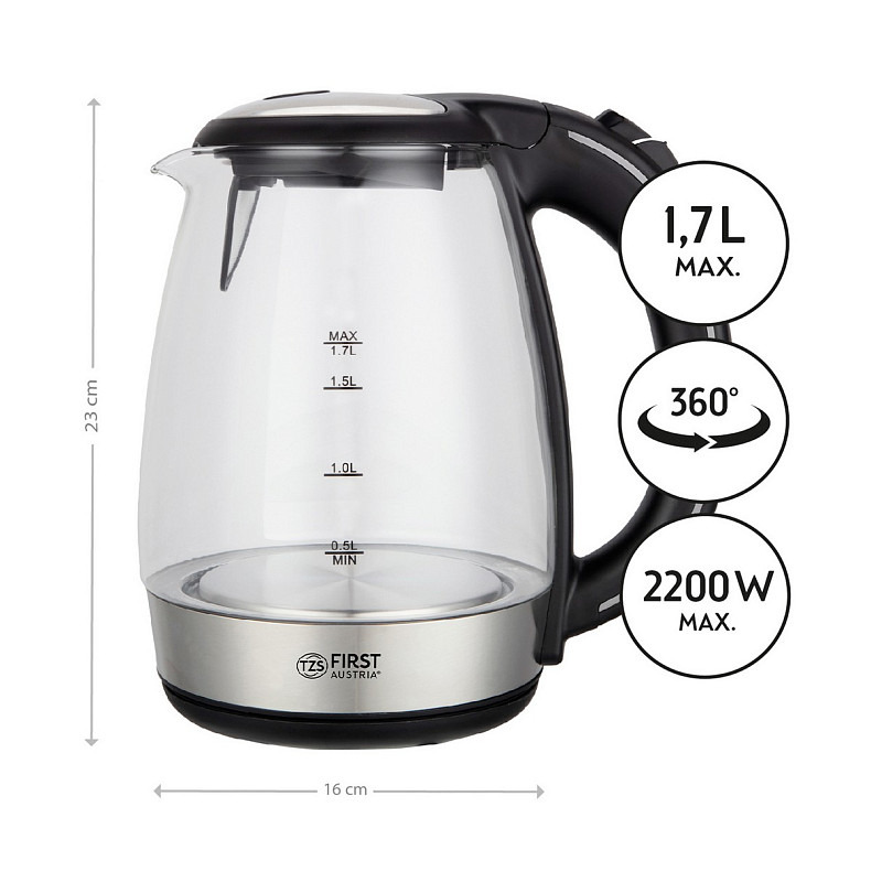 Електрочайник First FA-5404-2-BA