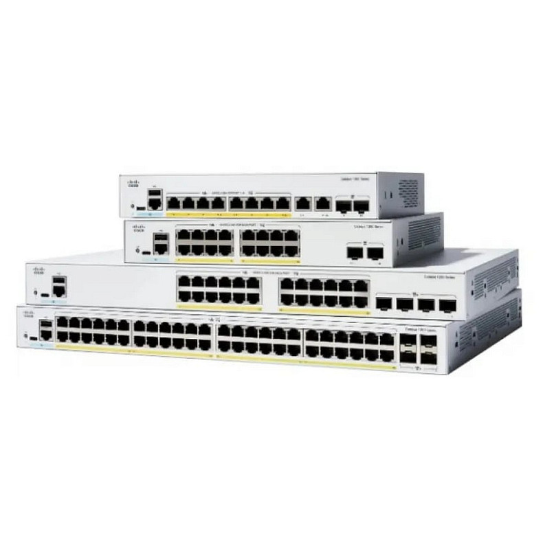 Коммутатор Cisco Catalyst 1200 48xGE, 4x10G SFP+