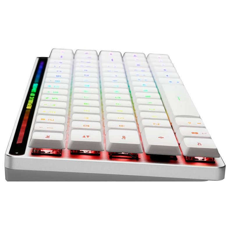 Клавіатура Asus ROG Falchion RGB WL BT White (90MP03EC-BKMA10)