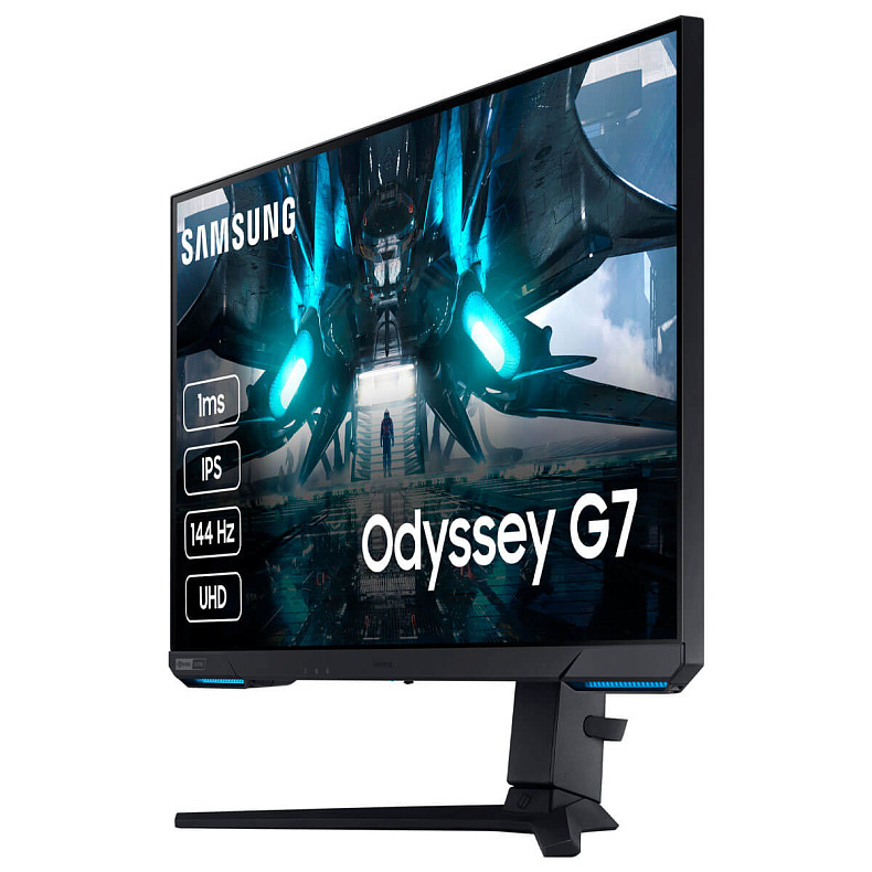 Монитор Samsung 28" Odyssey G7 S28BG700 HDMI, DP, USB, IPS, 3840x2160, 144Hz, 1ms