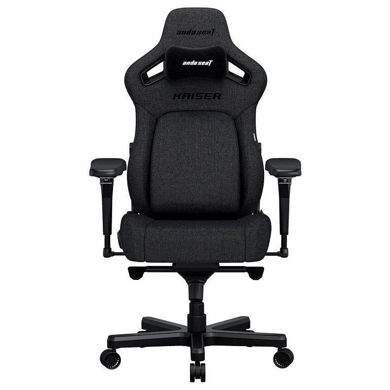 Крісло для геймерів Anda Seat Kaiser 4 Dark gray Fabric Size L (AD12YDDC-L-20-GB-CF)