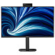 Монітор Philips 27" 27B2N3500JH, QHD IPS,120Hz, 2xHDMI, DP, USB-hub, Cam, HAS, Pivot, кол.