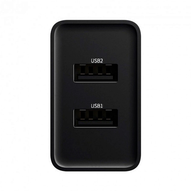 Сетевое з/у Baseus Speed Mini Dual U Charger 10.5W Black (CCFS-R01)