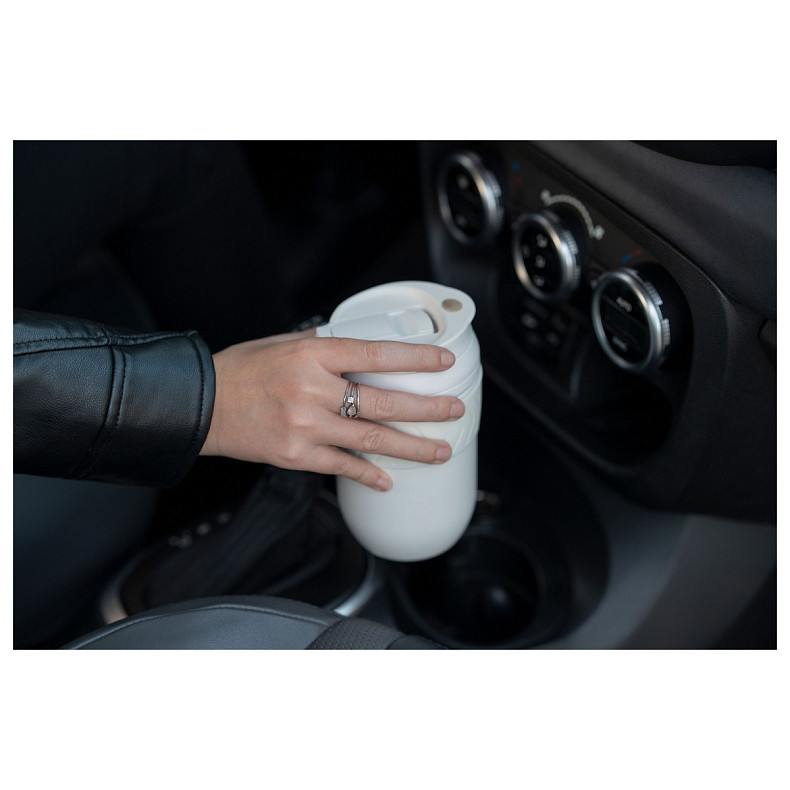 Термокружка Ardesto Cosy, 400мл, нержавеющая сталь, бежевая (AR2640B)