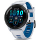 Спортивний годинник GARMIN Forerunner 265 Black Bezel with Whitestone Case and Whitestone/Tidal Blue Silicone Band