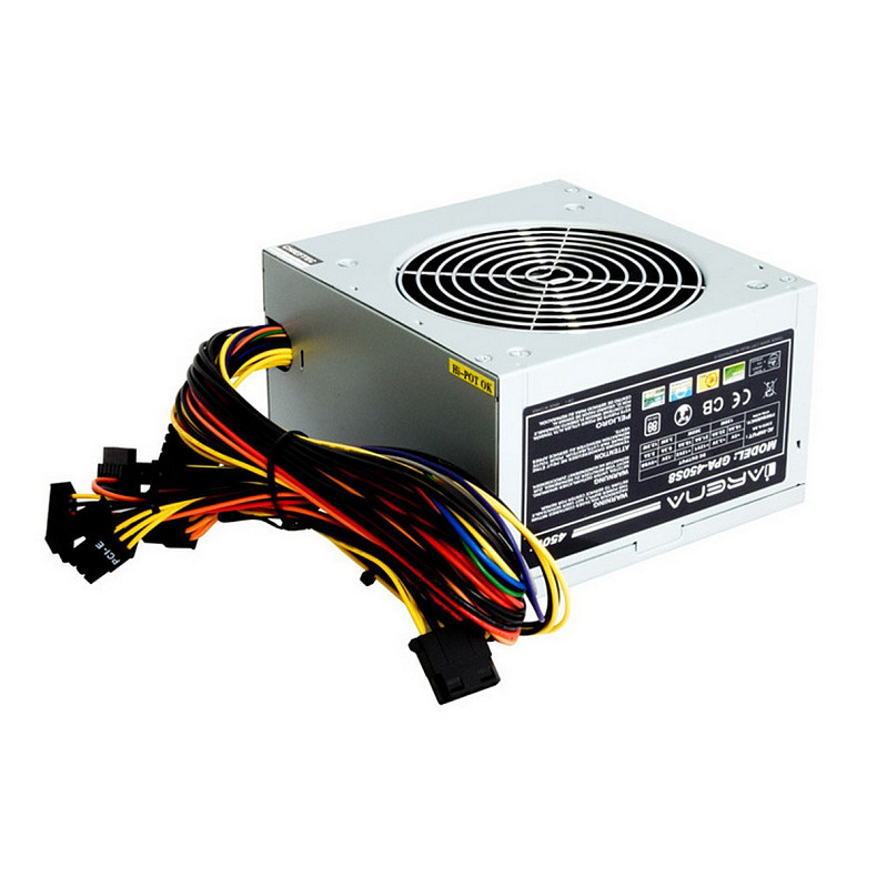 Блок Живлення Chieftec GPA-500S8, ATX 2.3, APFC, 12cm fan, КПД 80%, bulk