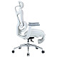 Крісло офісне з підставкою для ніг Sihoo DORO C300L Mesh White