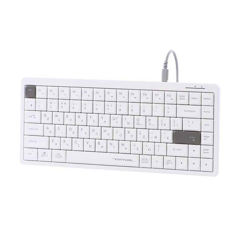Клавіатура A4Tech FX53 White