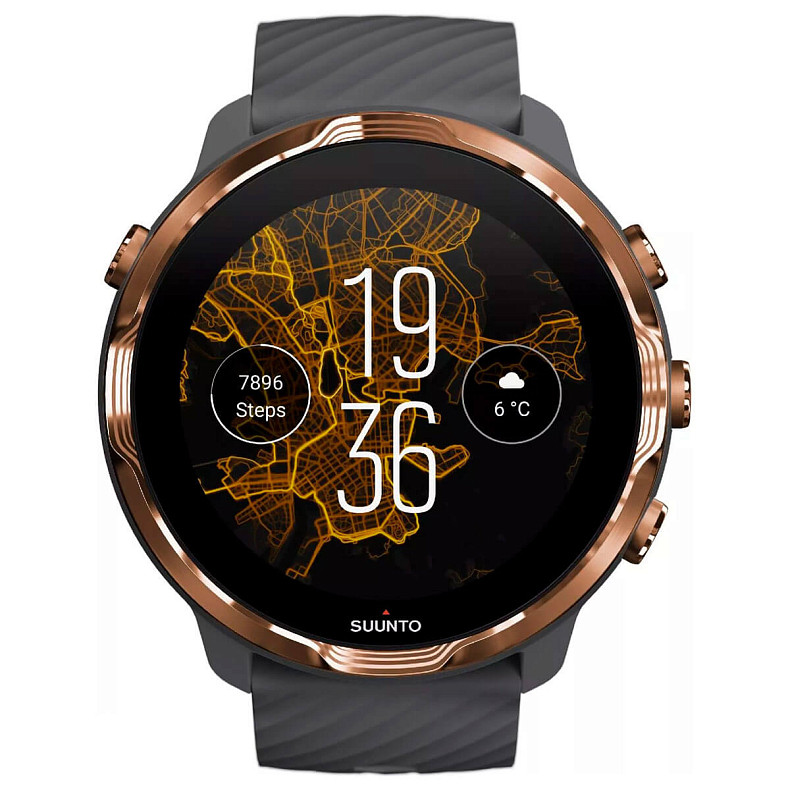 Спортивний годинник Suunto 7 Graphite Copper (SS050382000)