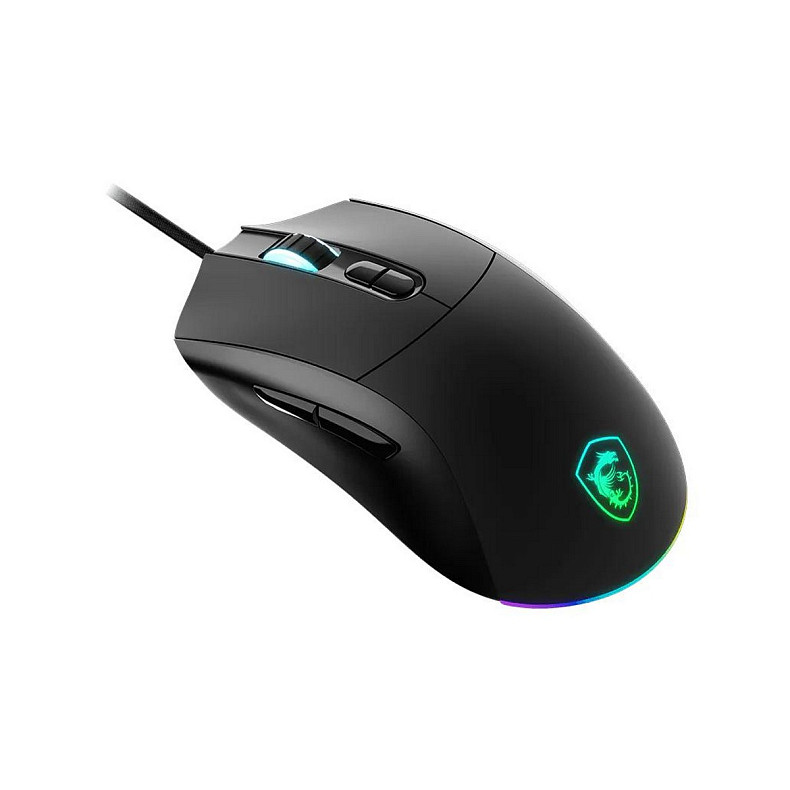 Миша MSI FORGE GM320 RGB, чорний