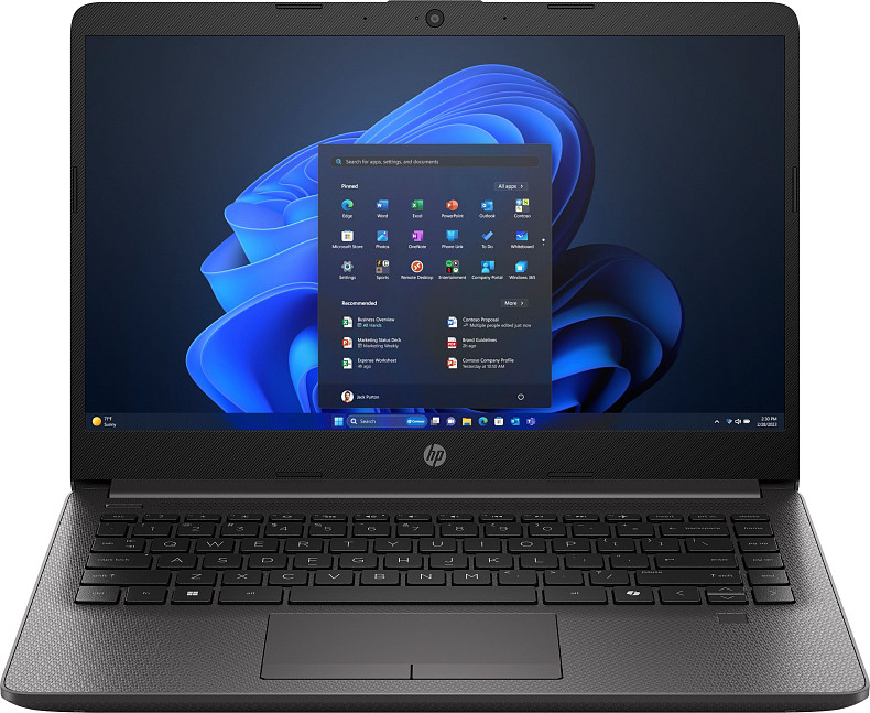 Ноутбук HP 240R-G9 14" FHD IPS AG, Intel 5-120U, 16GB, F512GB, UMA, Win11, чорний