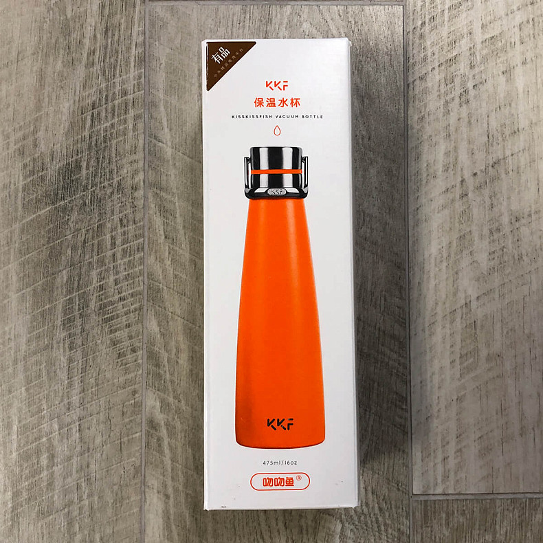 Kiss Kiss Fish Insulation Cup (475 ml) Orange - ПУ