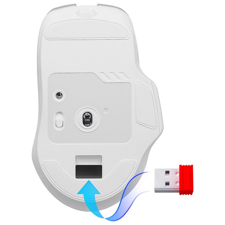 Мышка Defender Astro Elite GM-056, беспроводная, игровая, 3200dpi., 7кн., 500 mAh, белая