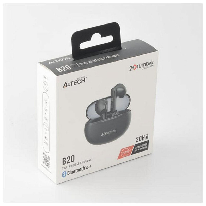 Bluetooth-гарнитура A4Tech B20 Ash Grey