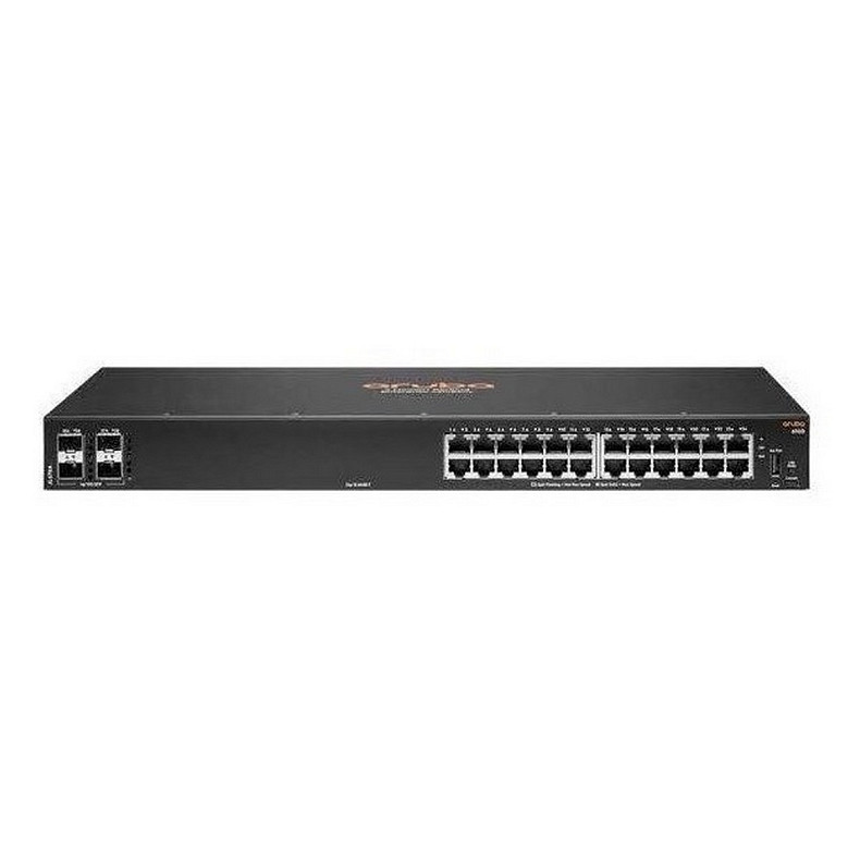 Коммутатор HPE Aruba 6100, 24xGE, 4xSFP+ Ports, LT Warranty