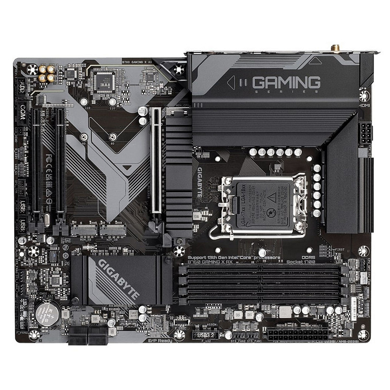 Материнская плата GIGABYTE B760 GAMING X AX s1700 B760 4xDDR5 M.2 HDMI DP ATX