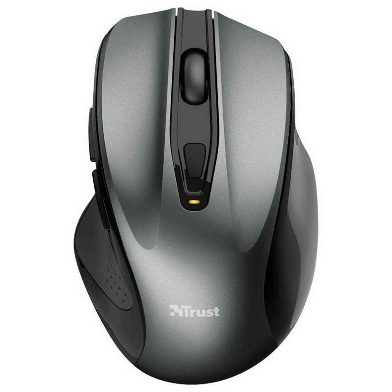 Мишка Trust NITO WL GREY-BLACK