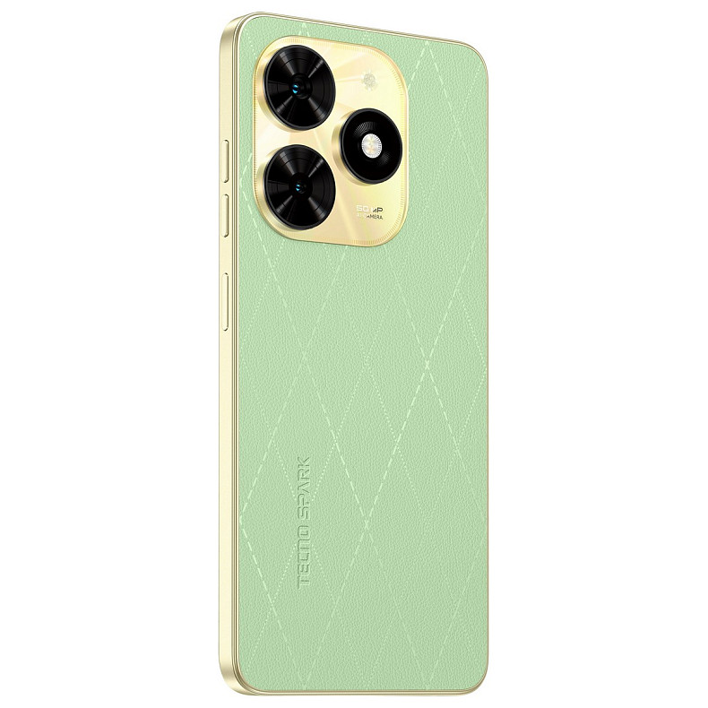 Смартфон Tecno Spark Go 2024 (BG6) 3/64GB Magic Skin Green (4894947010576)