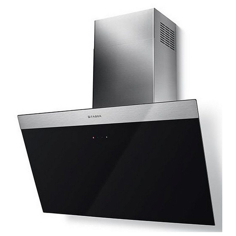 Витяжка Faber похила, 80см, 1169м3ч, Daisy + Bk A80, чорний