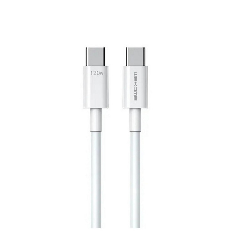 Кабель WK WDC-175 USB Type-C - USB Type-C (M/M), 1.2 м, 20 W, White (6941027640012)