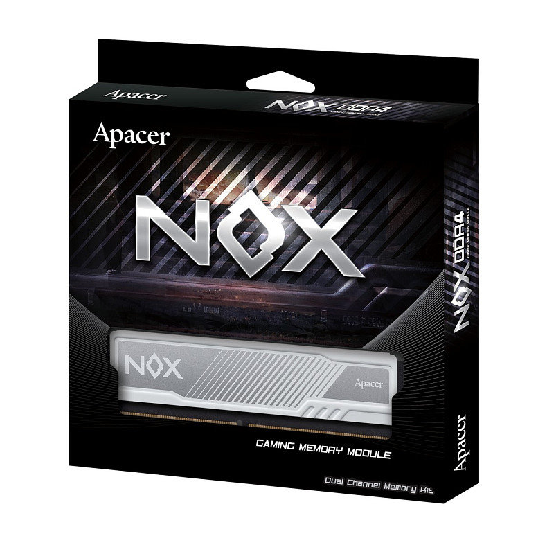 ОЗУ DDR4 2x16GB/3200 Apacer NOX White (AH4U32G32C28YMWAA-2)