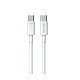 Кабель WK WDC-175 USB Type-C - USB Type-C (M/M), 1.2 м, 20 W, White (6941027640012)