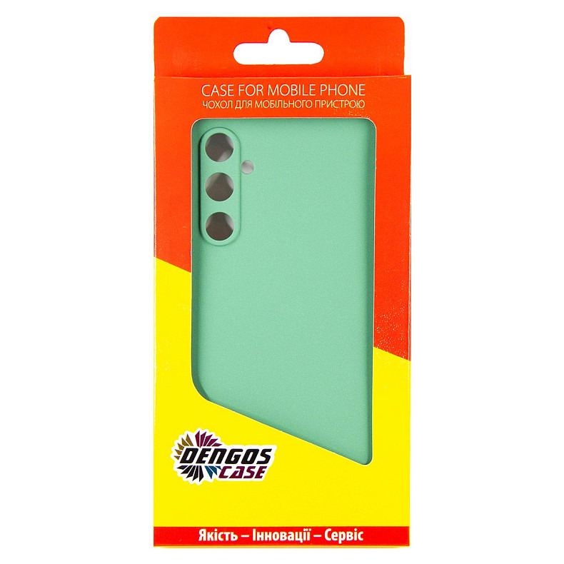 Чeхол-накладка Dengos для Samsung Galaxy A05s SM-A057 Mint (DG-KM-10) + защитное стекло