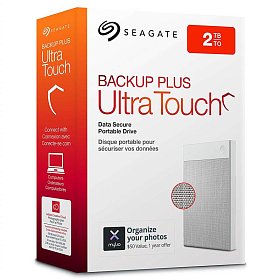 Жесткий диск HDD ext 2.5" USB 2.0TB Seagate Backup Plus Ultra Touch White (STHH2000402)
