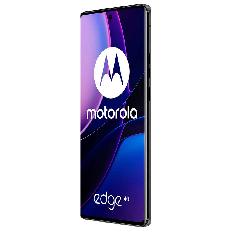 Смартфон Motorola Moto Edge 40 8/256GB Dual Sim Eclipse Black (PAY40042RS)